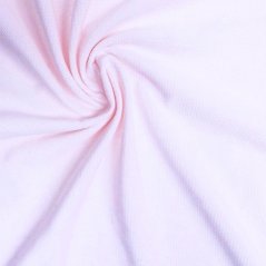 Hladký zamatový VELVET - SVETLO RUŽOVÁ (soft pink)
